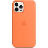 Apple Custodia MagSafe in silicone per iPhone 12 Pro Max - Kumquat, Custodia per telefono arancione , Cover, Apple, iPhone 12 Pro Max, 17 cm (6.7"), Arancione