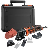 BLACK+DECKER MT300KA Nero, Arancione 300 W 10000 OPM, Strumento multi funzione arancione /Nero, Tagliare, Raschiare, Levigare, Nero, Arancione, 10000 OPM, 22000 OPM, AC, 300 W