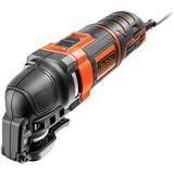 BLACK+DECKER MT300KA Nero, Arancione 300 W 10000 OPM, Strumento multi funzione arancione /Nero, Tagliare, Raschiare, Levigare, Nero, Arancione, 10000 OPM, 22000 OPM, AC, 300 W