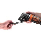 BLACK+DECKER MT300KA Nero, Arancione 300 W 10000 OPM, Strumento multi funzione arancione /Nero, Tagliare, Raschiare, Levigare, Nero, Arancione, 10000 OPM, 22000 OPM, AC, 300 W