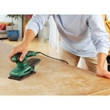 Bosch PSS 200 A 24000 Giri/min 200 W, Levigatrice orbitale verde/Nero, 24000 Giri/min, 2 mm, 1 mm, AC, 200 W, 125 W