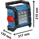 Bosch Set professionale 18V, 5 utensili (GBH 18V-26, GSB 18V-65, GSA 18V-LI, GWS 18V-11, GLI 18V-1200 C), Set di strumenti blu