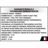 COBI Rafale A Technology Demonstrator, Giochi di costruzione 
