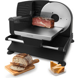 Cecotec 02191, Affettatrice Nero