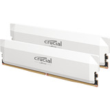 Crucial DIMM 32 GB DDR5-6000 (2x 16 GB) Dual-Kit, Memoria bianco