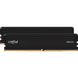 Crucial DIMM 64 GB DDR5-5600 Dual-Kit, Memoria Nero