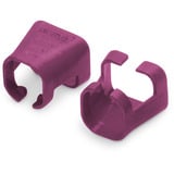 Digitus Clip colorati per cavi patch - Magenta, Copertura Magenta