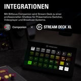 Elgato Stream Deck XL Nero 32 pulsanti, Keypad Nero, Nero, 32 pulsanti, 182 mm, 112 mm, 34 mm, 410 g