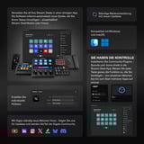 Elgato Stream Deck XL Nero 32 pulsanti, Keypad Nero, Nero, 32 pulsanti, 182 mm, 112 mm, 34 mm, 410 g