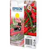 Epson 503XL cartuccia d'inchiostro 1 pz Originale Resa elevata (XL) Giallo Resa elevata (XL), Giallo, 6,4 ml, 1 pz, 503 pagine, Confezione singola
