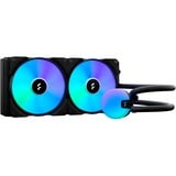 Fractal Design Lumen S28 v2 RGB 280mm, Raffreddamento ad acqua Nero/Bianco