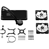 Fractal Design Lumen S28 v2 RGB 280mm, Raffreddamento ad acqua Nero/Bianco