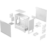 Fractal Design Pop Air Tower Bianco bianco, Tower, PC, Bianco, ATX, micro ATX, Mini-ITX, Acciaio, Vetro temperato, 17 cm