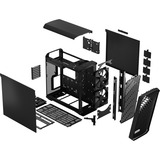 Fractal Design Torrent Tower Nero, Chassis Tower Nero, Tower, PC, Nero, ATX, EATX, ITX, micro ATX, SSI CEB, Acciaio, Giocare