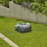 GARDENA Robot rasaerba smart SILENO free Set 1.200m², Robot tagliaerba grigio/Turchese