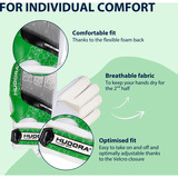 HUDORA Guanti da portiere per bambini, verde, taglia S verde/Bianco