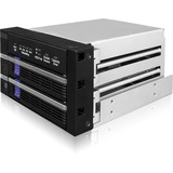 Icy Dock MB901SPR-B R1, Inquadramento Nero/Argento