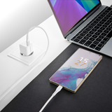 Intenso Power Adapter W30C GaN + C315C USB-C Kabel, Caricabatterie bianco