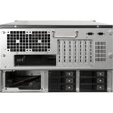 Inter-Tech IPC 6U-6606, Server case Nero