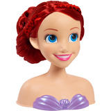 Just Play Disney Princess - Testa per Acconciature Ariel, Testina per trucco/acconciature 