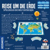 KOSMOS Reise um die Erde Spielerisch die Welt entdecken Gioco da tavolo Viaggio/avventura Gioco da tavolo, Viaggio/avventura, 8 anno/i, Gioco di famiglia