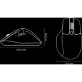 Keychron M6-A1, Mouse da gioco Nero