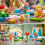 LEGO DUPLO Classic Scatola creativa colorata, Giochi di costruzione 