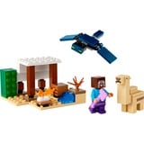 LEGO Minecraft Spedizione di Steve nel deserto, Giochi di costruzione Set da costruzione, 6 anno/i, Plastica, 75 pz, 111 g