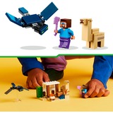 LEGO Minecraft Spedizione di Steve nel deserto, Giochi di costruzione Set da costruzione, 6 anno/i, Plastica, 75 pz, 111 g