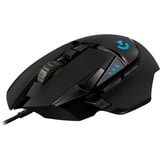 Logitech G502 Hero mouse Mano destra USB tipo A Ottico 25600 DPI, Mouse da gioco Nero, Mano destra, Ottico, USB tipo A, 25600 DPI, 1 ms, Nero
