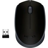 Logitech M171 Mouse Wireless, 2.4 GHz con Mini Ricevitore USB, Rilevamento Ottico, Durata ‎Batteria Fino a 12 Mesi, Mouse Ambidestro per PC/Mac/Laptop, Nero Nero, 2.4 GHz con Mini Ricevitore USB, Rilevamento Ottico, Durata ‎Batteria Fino a 12 Mesi, Mouse Ambidestro per PC/Mac/Laptop, Nero, Ambidestro, Ottico, RF Wireless, 1000 DPI, Nero