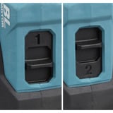 Makita Avvitatore a batteria con sistema di teste intercambiabili DDF491Z, 18 Volt, Trapano avvitatore blu/Nero