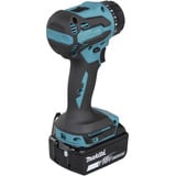 Makita Avvitatore a batteria con sistema di teste intercambiabili DDF491Z, 18 Volt, Trapano avvitatore blu/Nero