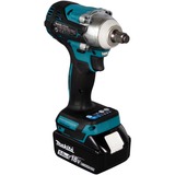 Makita DTW300RTJ cacciavite elettrico e avvitatore a impulso 3200 Giri/min Nero, Blu blu/Nero, Cacciavite a percussione, Impugnatura a pistola, 1/2", Nero, Blu, Deep discharge, Surriscaldamento, Sovraccarico, Senza spazzola