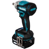 Makita DTW300RTJ cacciavite elettrico e avvitatore a impulso 3200 Giri/min Nero, Blu blu/Nero, Cacciavite a percussione, Impugnatura a pistola, 1/2", Nero, Blu, Deep discharge, Surriscaldamento, Sovraccarico, Senza spazzola