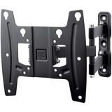 One for all Supporto da parete girevole, Montaggio a parete Nero