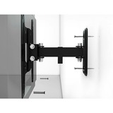 One for all Supporto da parete girevole, Montaggio a parete Nero