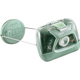 Petzl Zipka Verde Torcia a fascia, Luce LED Menta, Torcia a fascia, Verde, Pulsanti, IPX4, 250 lm, Rosso, Bianco