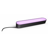 Philips Hue Philips Hue White and Color Ambiance Play Kit Base con alimentatore 2 pezzi Nero Nero, Philips Hue White and Color ambiance Play Kit Base con alimentatore 2 pezzi Nero, Pannello intelligente, Nero, ZigBee, LED integrato, Lampadina/e non sostituibile/i, Bianco freddo, Bianco caldo, Bianco
