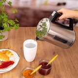 Rommelsbacher Bollitore Sunny WK 3000 accaio/Nero