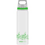 SIGG 8951.20, Bottiglia di acqua trasparente/verde chiaro