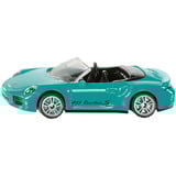 SIKU Porsche 911 Turbo S Cabriolet, Veicolo modello turchese/Nero