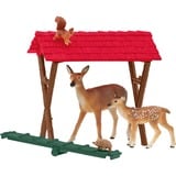 Schleich FARM WORLD 42658 set da gioco, Gioco figura Farm, Farm animals / farm toys, Forest, 3 anno/i, Multicolore