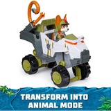 Spin Master PAW Patrol Jungle Pups, Veicolo Scimmia di Tracker, veicolo giocattolo con personaggio Tracker da collezione, giocattoli per bambini e bambine dai 3 anni in su,  veicolo da gioco PAW Patrol Jungle Pups, Veicolo Scimmia di Tracker, veicolo giocattolo con personaggio Tracker da collezione, giocattoli per bambini e bambine dai 3 anni in su, Camion, PAW Patrol, 3 anno/i, Plastica, Verde, Grigio, Bianco