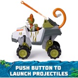 Spin Master PAW Patrol Jungle Pups, Veicolo Scimmia di Tracker, veicolo giocattolo con personaggio Tracker da collezione, giocattoli per bambini e bambine dai 3 anni in su,  veicolo da gioco PAW Patrol Jungle Pups, Veicolo Scimmia di Tracker, veicolo giocattolo con personaggio Tracker da collezione, giocattoli per bambini e bambine dai 3 anni in su, Camion, PAW Patrol, 3 anno/i, Plastica, Verde, Grigio, Bianco
