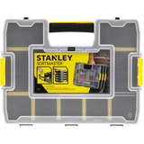 Stanley Borsa porta attrezzi Organizer Sort Master Junior Nero/Giallo, Scatola per minuteria, Nylon, Nero, Trasparente, Giallo, 67 mm, 375 mm, 292 mm