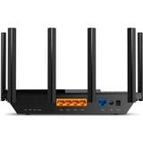 TP-Link Archer AX73 router wireless Gigabit Ethernet Dual-band (2.4 GHz/5 GHz) Nero Wi-Fi 6 (802.11ax), Dual-band (2.4 GHz/5 GHz), Collegamento ethernet LAN, Nero, Router portatile