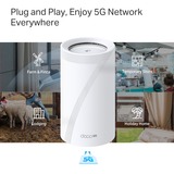 TP-Link Deco BE65-5G(1-pack) 5G BE9300 Mesh Wi-Fi 7, Router 