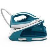 Tefal Express Easy SV6131E0 ferro da stiro a caldaia 2200 W 1,7 L Bianco, Blu, Stazione stirante bianco/Turchese, 2200 W, 120 g/min, 5,8 bar, 1,7 L, 360 g/min, Bianco, Blu