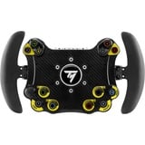 Thrustmaster Evo Racing 32R Leather Nero, Giallo Volante PC, PlayStation 4, PlayStation 5, Xbox, Xbox One, Sostituzione volante Nero, Volante, PC, PlayStation 4, PlayStation 5, Xbox, Xbox One, D-pad, Cablato, Nero, Giallo, Alluminio, Pelle